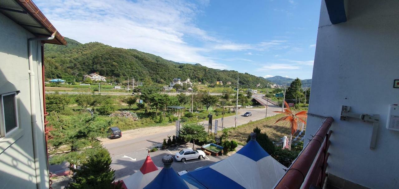 Gangchon Beautiful Pension Chuncheon Dış mekan fotoğraf